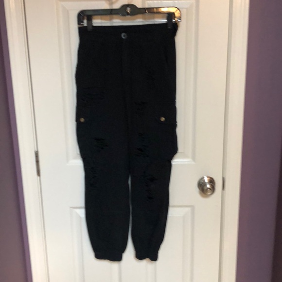 LF Pants - LF distressed cargo pants NEW!!